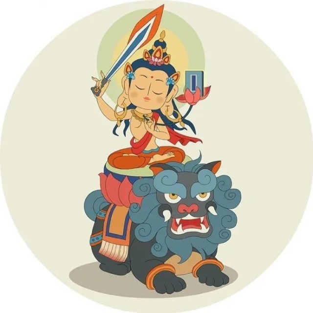 文殊花开公众号头像